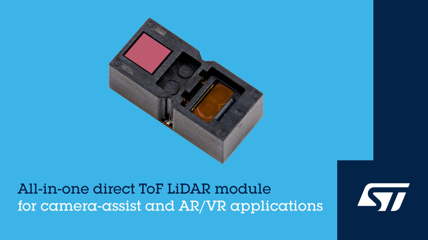 STMicroelectronics expands into 3D depth sensing with latest time-of-flight sensors